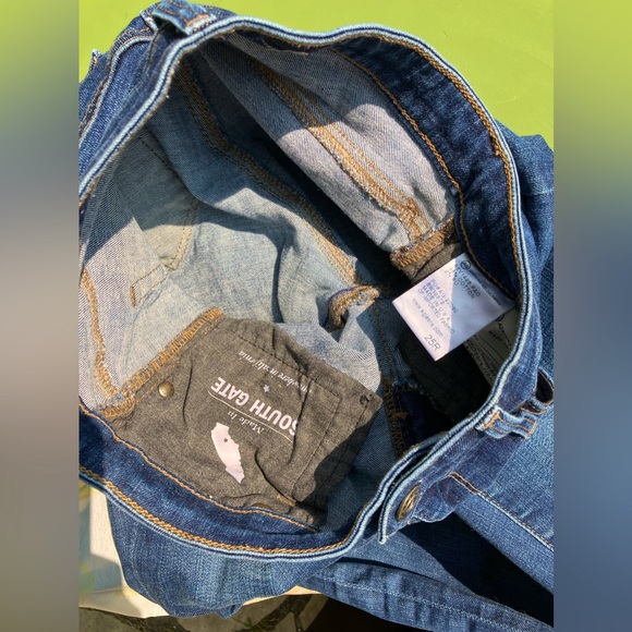 ag adriano goldschmied the middi mid rise dark legging 25r $235 - Picture 6 of 8